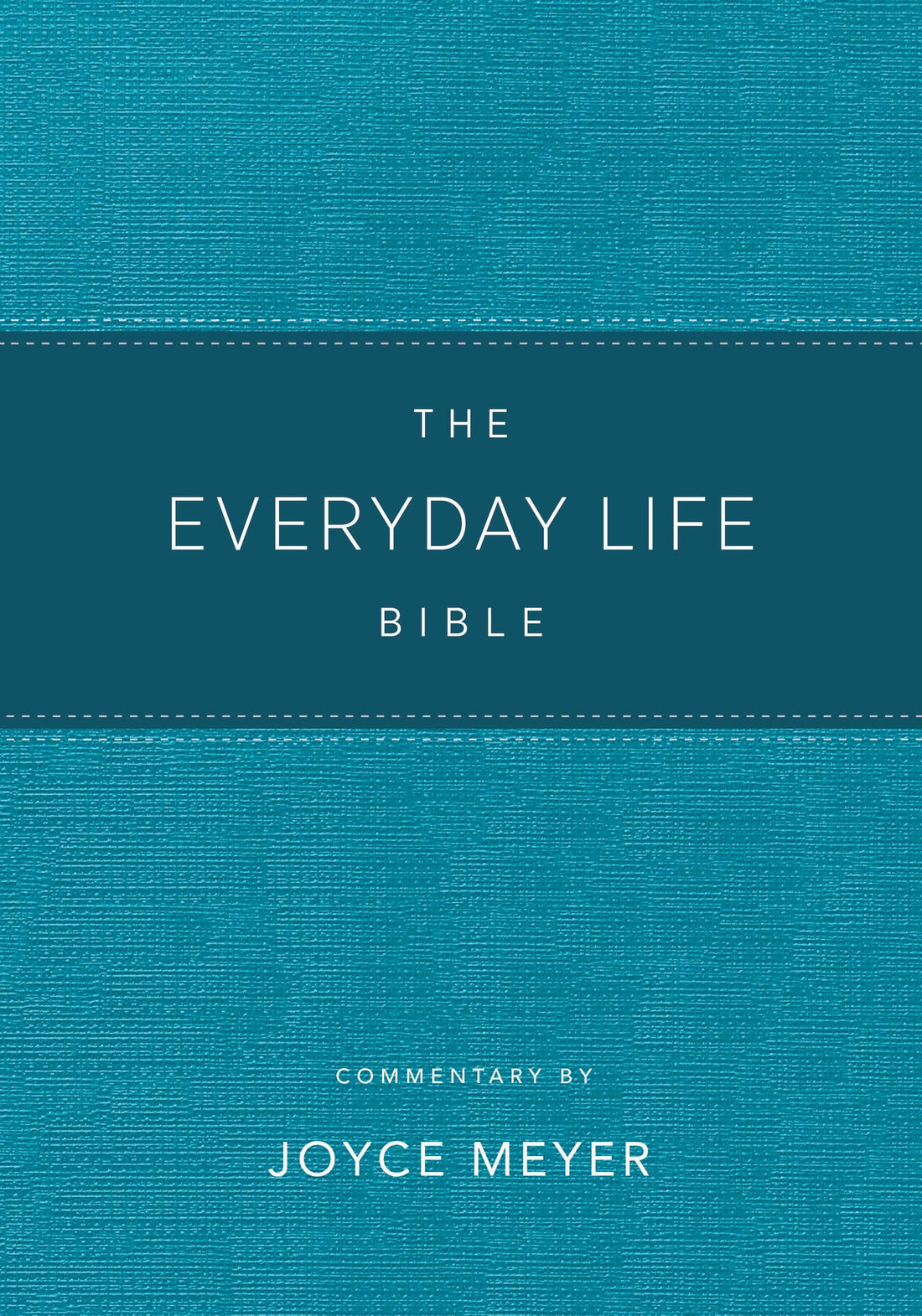 Seed of Abraham Christian Bookstore - Joyce Meyer - Amplified The Everyday Life Bible-Teal LeatherLuxe