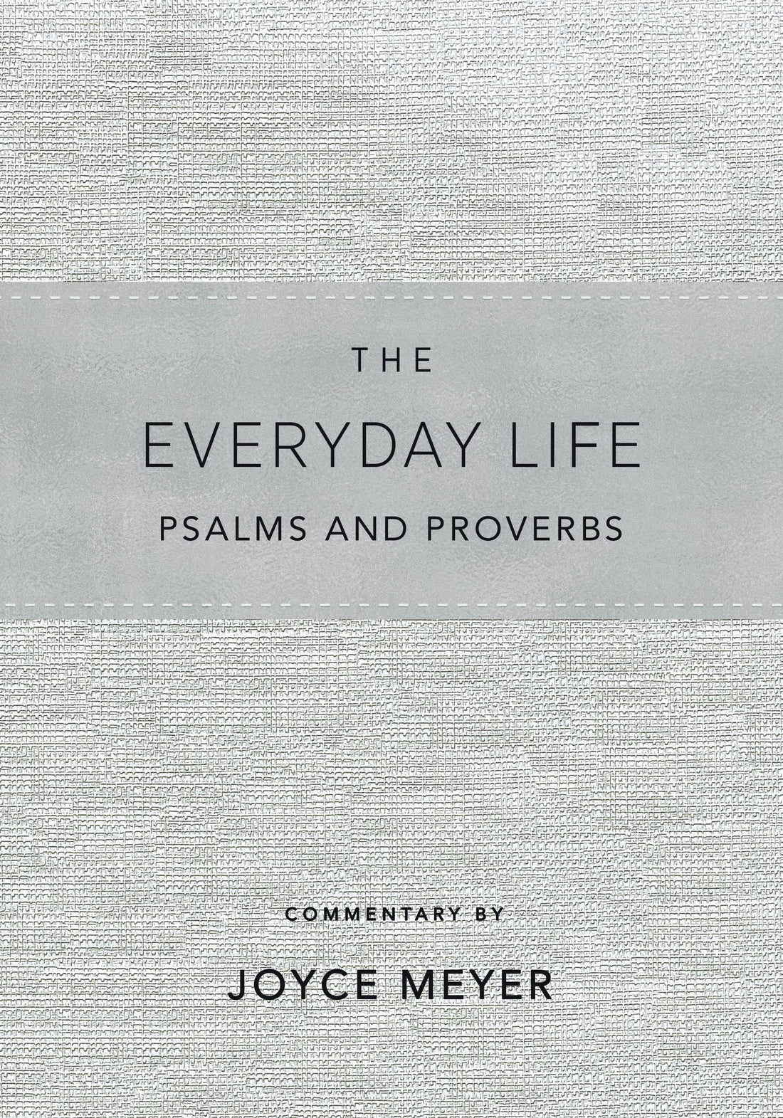 Seed of Abraham Christian Bookstore - Joyce Meyer - Amplified The Everyday Life Psalms And Proverbs-Blue Imitation Leather