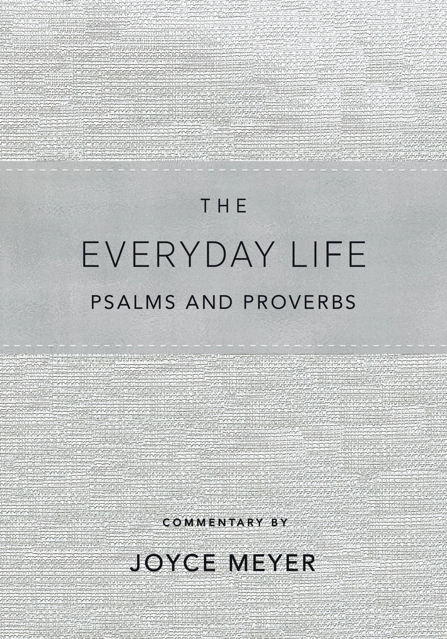 Seed of Abraham Christian Bookstore - Joyce Meyer - Amplified The Everyday Life Psalms And Proverbs-Blue Imitation Leather