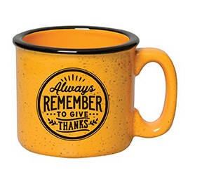 Mug-Camping-Always Remember To Give Thanks (15 Oz)
