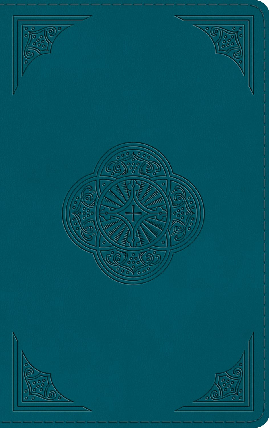 Seed of Abraham Christian Bookstore - (In)Courage - ESV Thinline Bible-Deep Teal  Rotunda Design TruTone