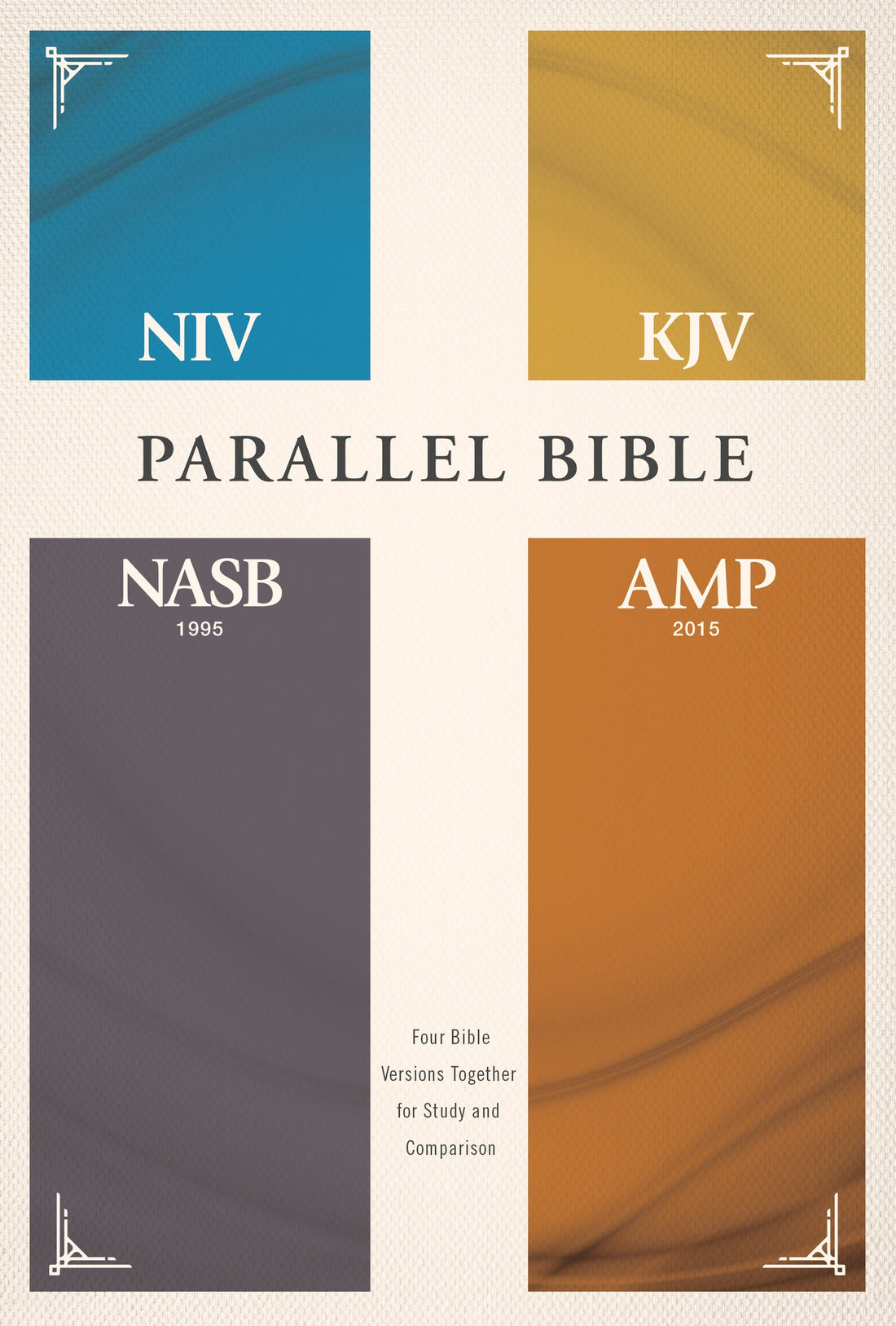 Seed of Abraham Christian Bookstore - NIV/KJV/NASB/Amplified Parallel Bible-Hardcover