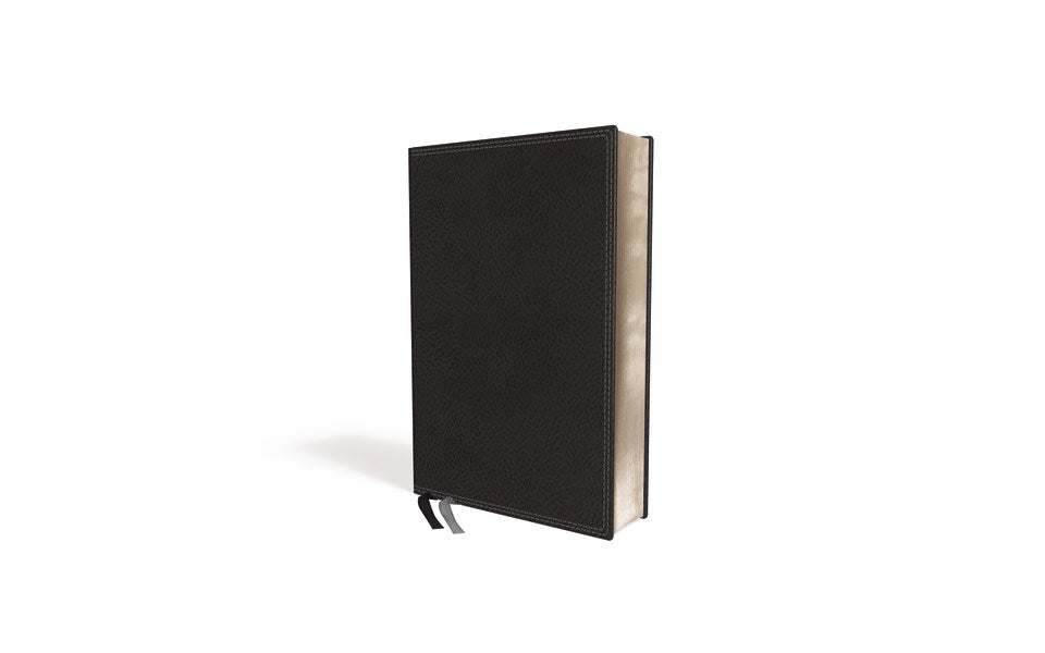 NIV Side-Column Reference Bible  Wide Margin (Comfort Print)-Black Leathersoft