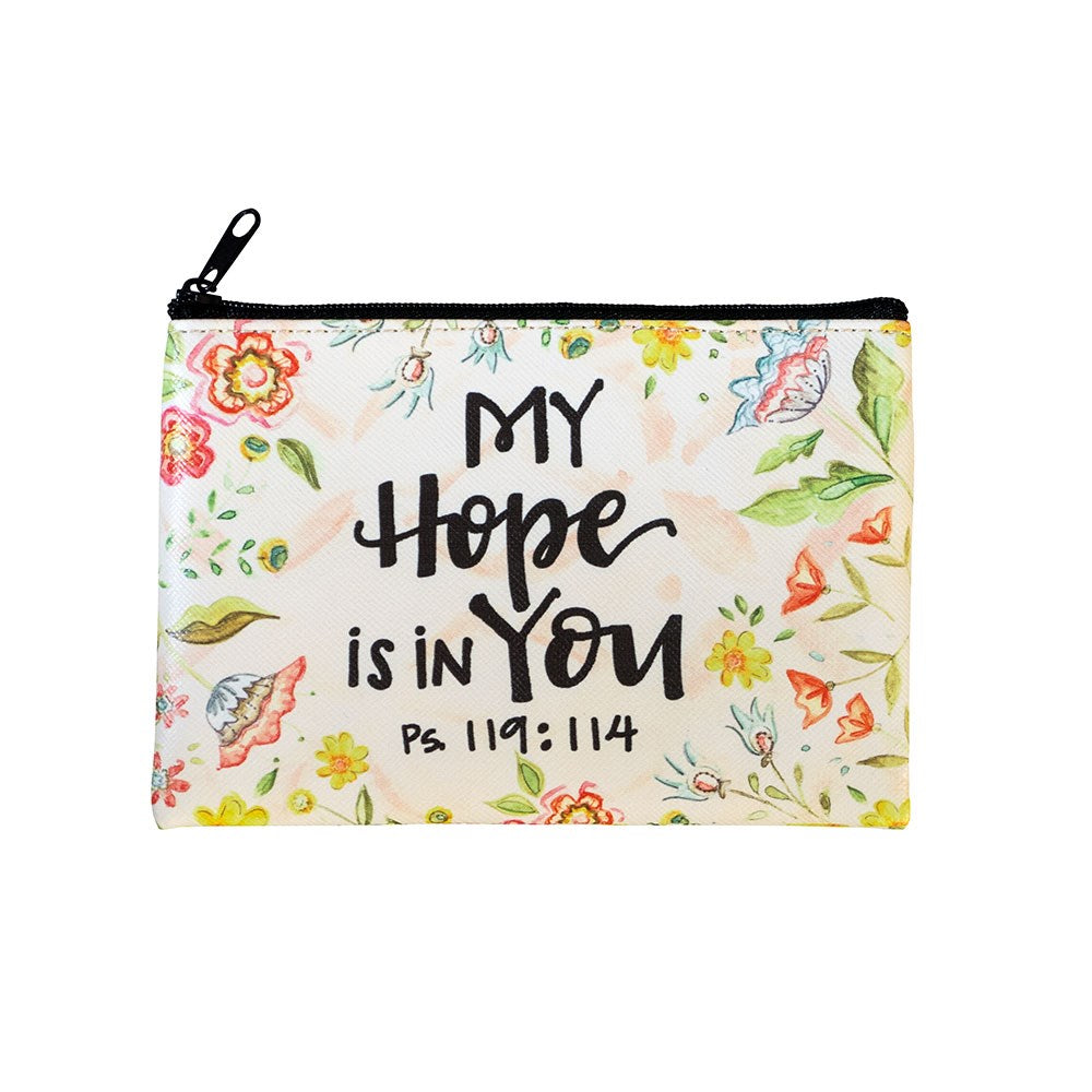 Coin Purse-Simple Inspirations-My Hope Is In You (6 x 4.25)