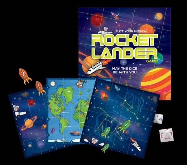 Griddly Games Rocket Lander (Ages 7+)