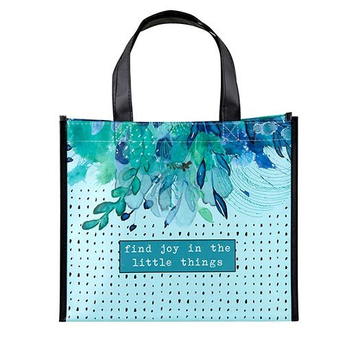 Laminated Tote-Find Joy (12 x 10 x 5)