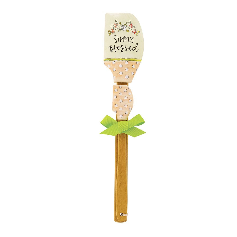 Kitchen Buddies-Large &amp; Small Spatula-Simply Blessed (Silicone)
