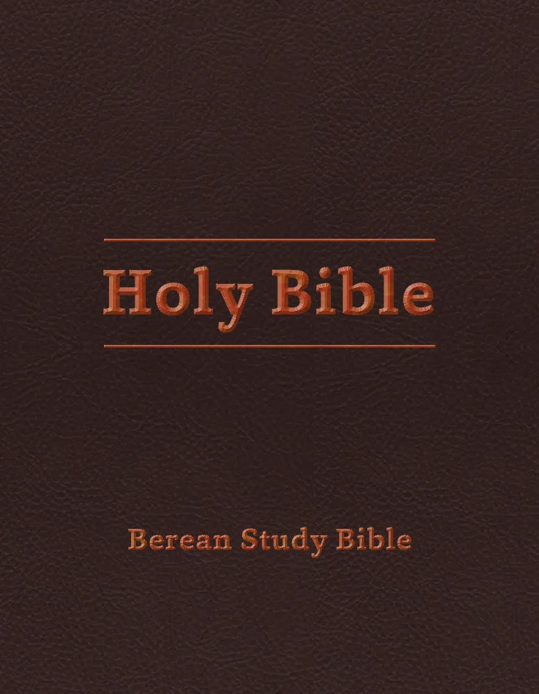 Seed of Abraham Christian Bookstore - (In)Courage - Berean Study Bible-Burgundy LeatherLike