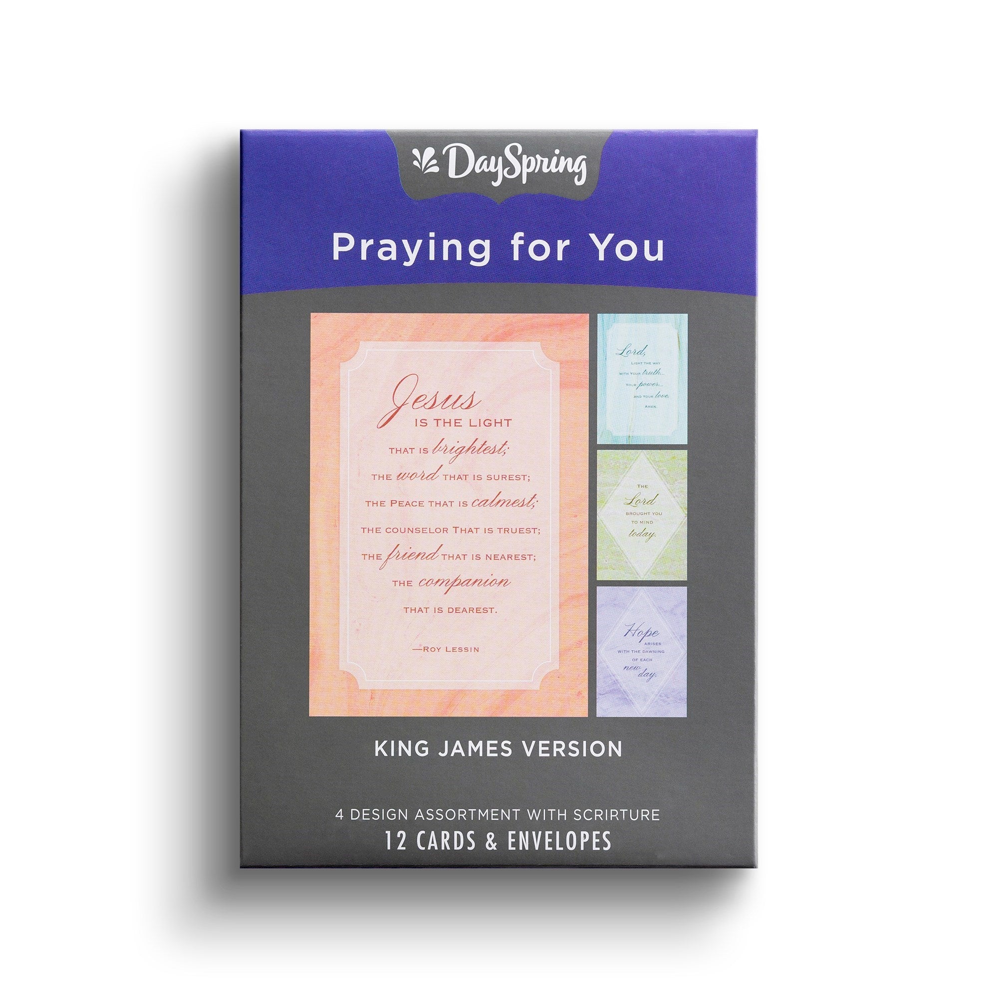 Seed of Abraham Christian Bookstore - (In)Courage - Card-Boxed-Praying For You-Pastels (Box Of 12)