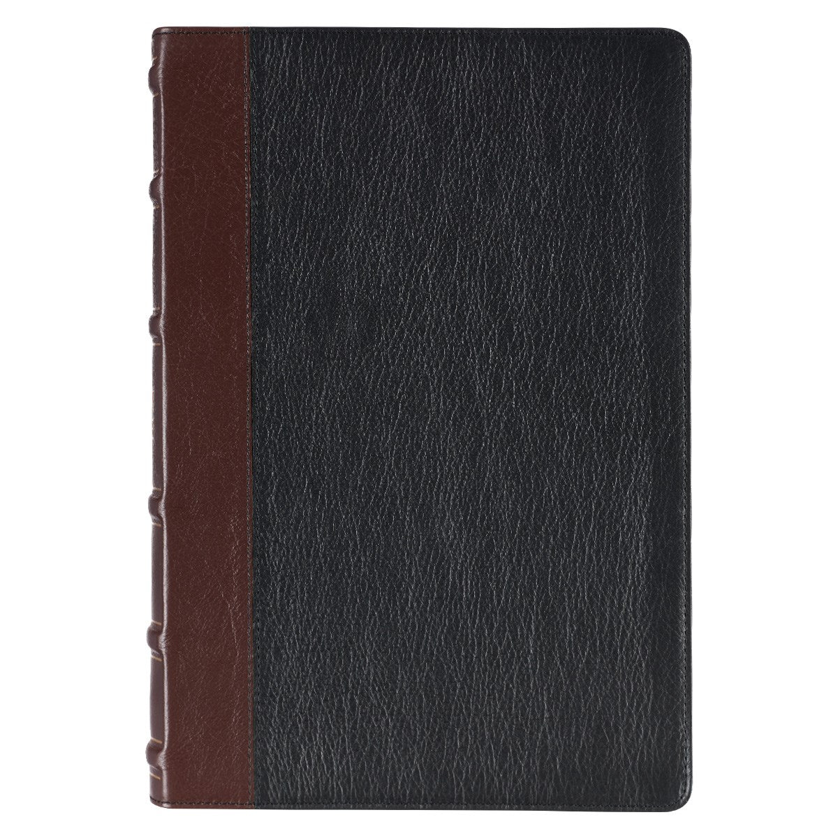 Seed of Abraham Christian Bookstore - (In)Courage - KJV Large Print Study Bible-Black/Burgundy Genuine Leather Indexed