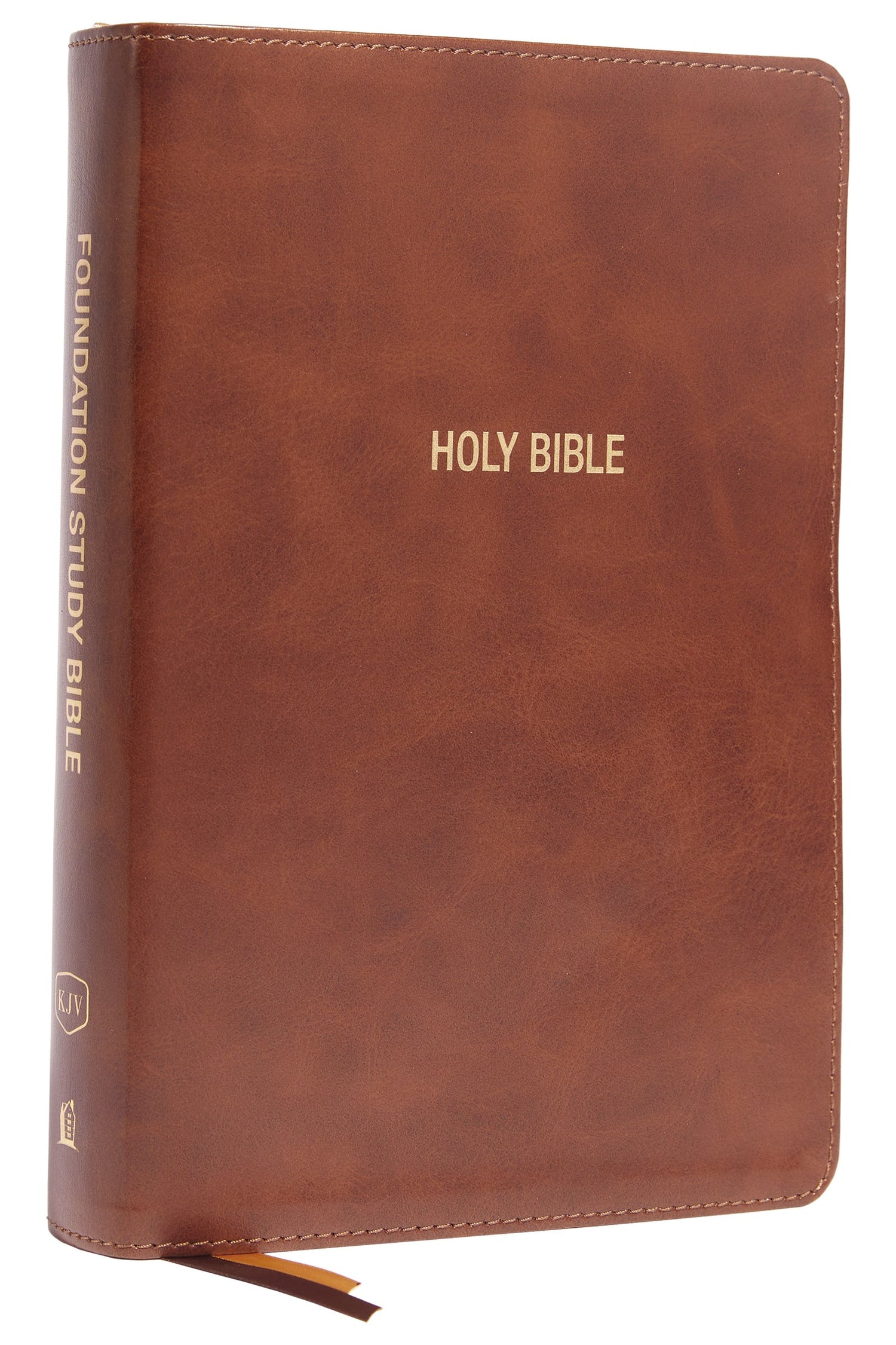 Seed of Abraham Christian Bookstore - (In)Courage - KJV Foundation Study Bible/Large Print (Comfort Print)-Brown Leathersoft Indexed
