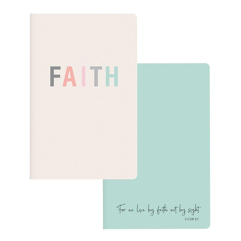 Notebook Set-Faith (Set Of 2)