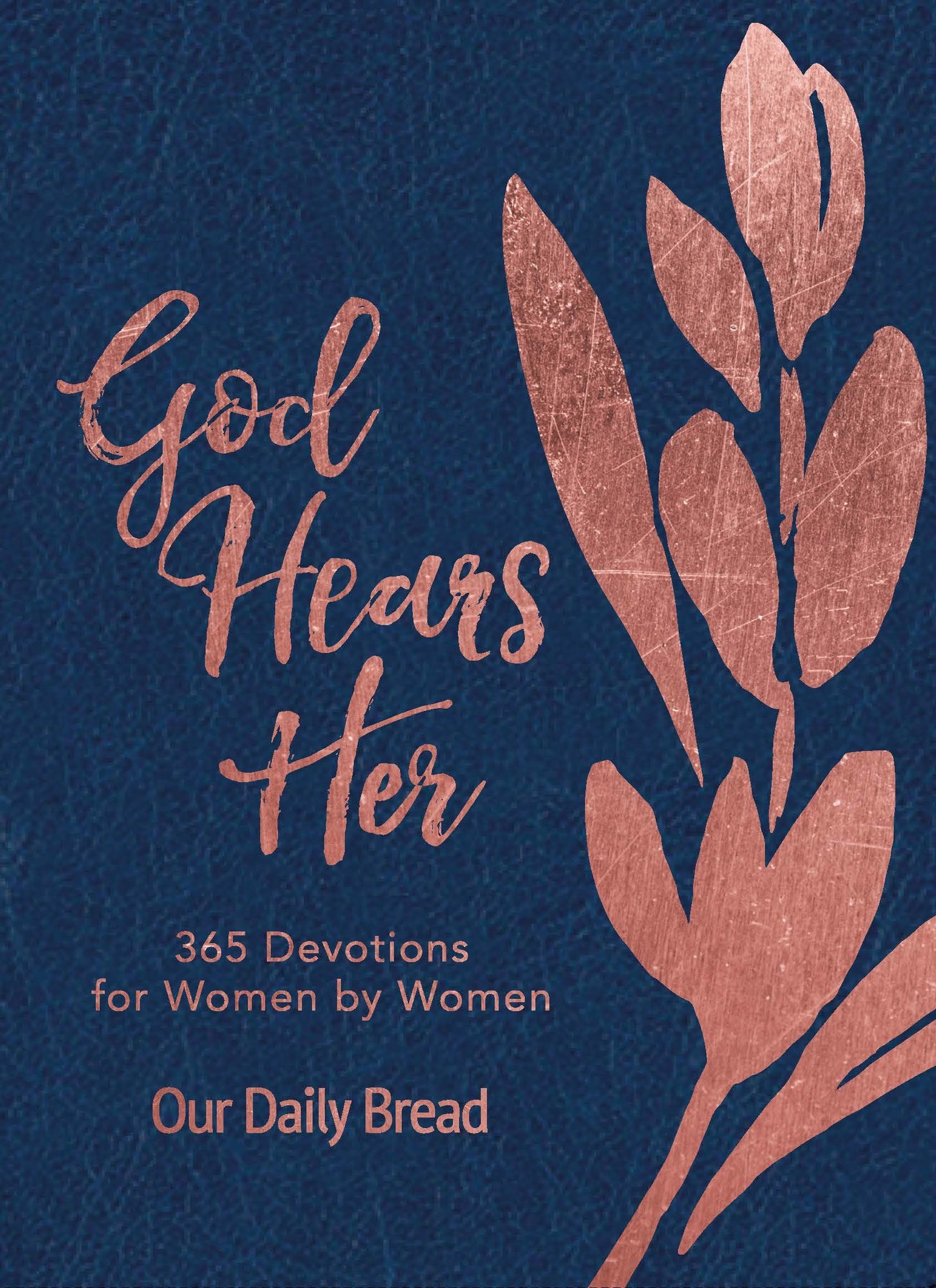 God Hears Her-Blue Leatherlike