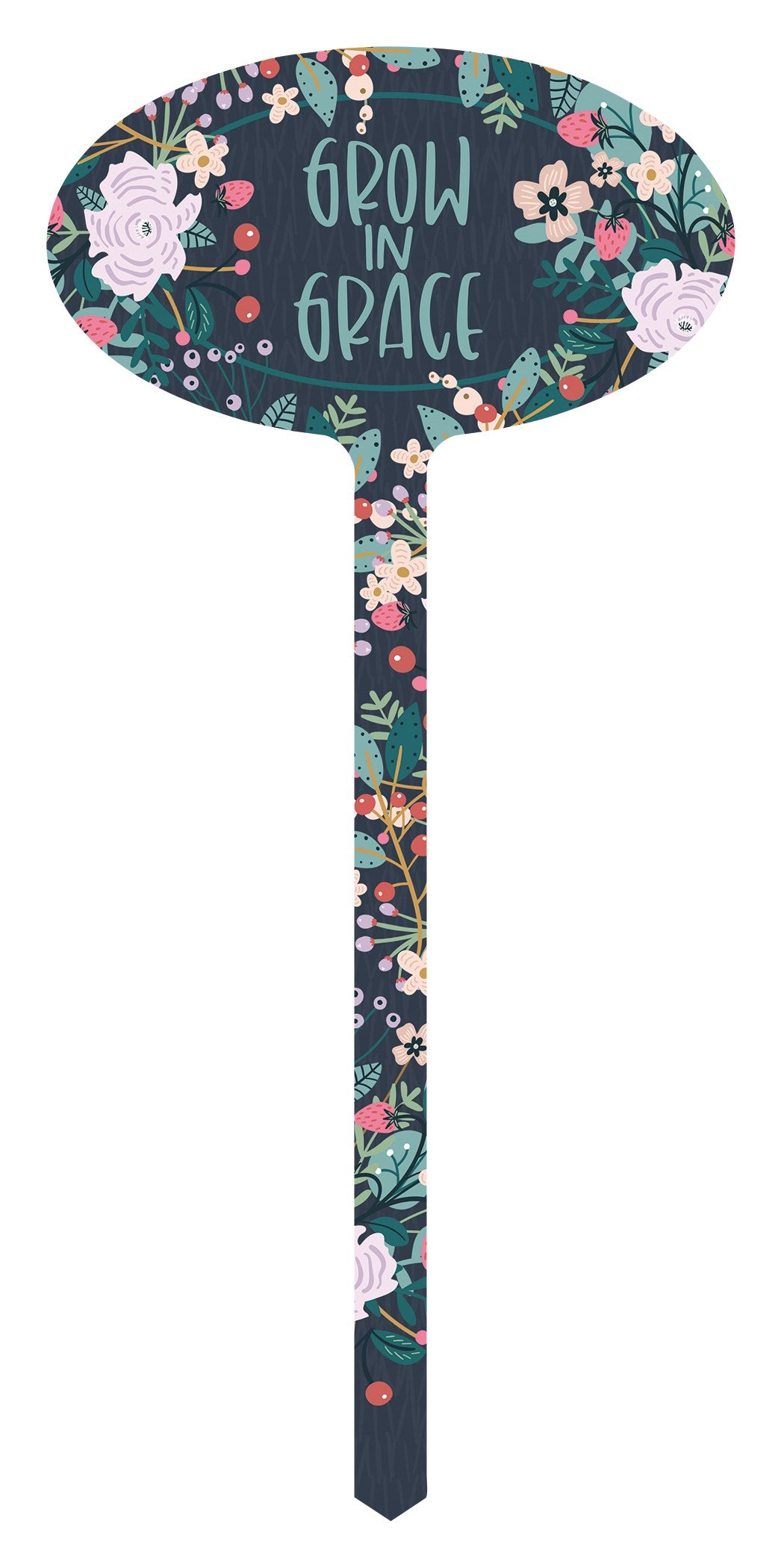 Garden Stake-Grow In Grace