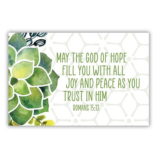 Seed of Abraham Christian Bookstore - (In)Courage - Cards-Pass It On-Romans 15:13 (3&quot; x 2&quot;) (Pack Of 25)