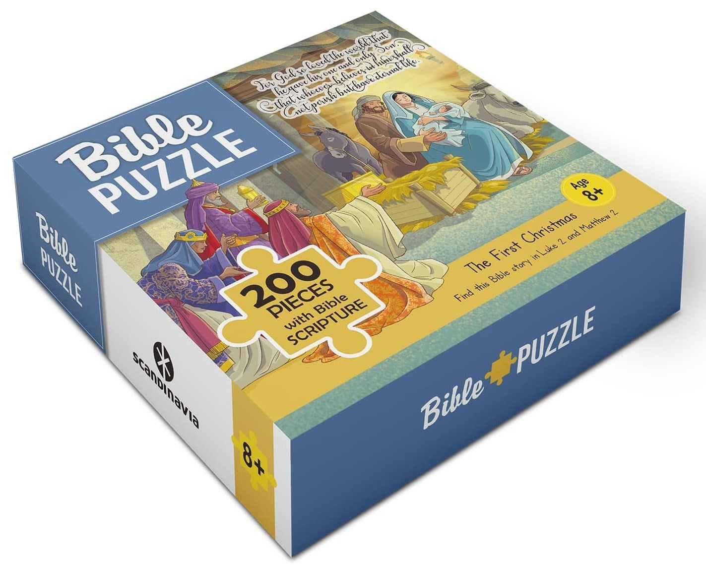 Puzzle-First Christmas (20&quot; x 12&quot;) (200 Pieces)