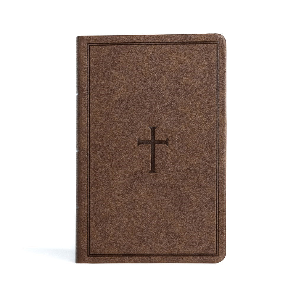 Seed of Abraham Christian Bookstore - (In)Courage - CSB Large Print Personal Size Reference Bible-Brown LeatherTouch Indexed