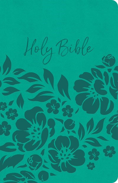 Seed of Abraham Christian Bookstore - (In)Courage - KJV Thinline Bible (Value Edition)-Teal LeatherTouch