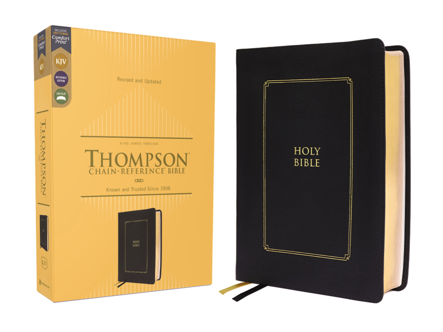 Seed of Abraham Christian Bookstore - (In)Courage - KJV Thompson Chain-Reference Bible (Comfort Print)-Black Leathersoft