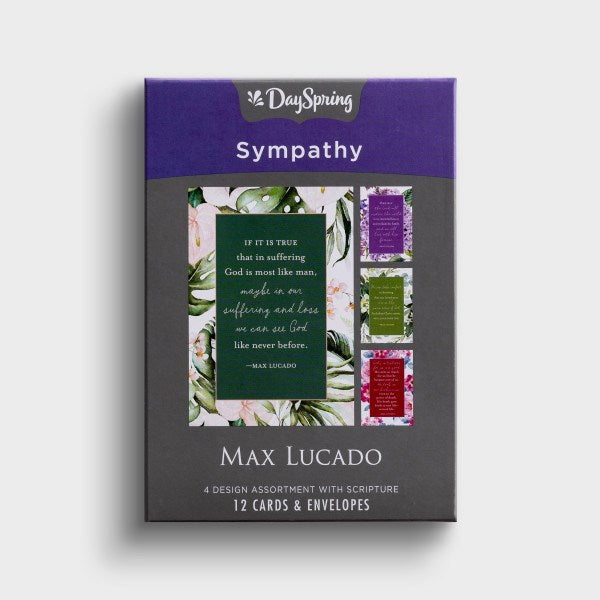 Seed of Abraham Christian Bookstore - (In)Courage - Card-Boxed-Sympathy-Max Lucado (Box Of 12)