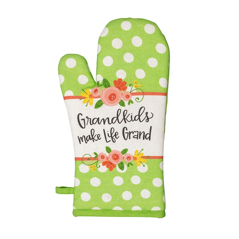 Oven Mitt-Grandkids Make Life Grand (15 x 6)