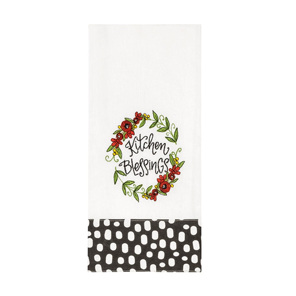 Tea Towel-Kitchen Blessings (18 x 28)