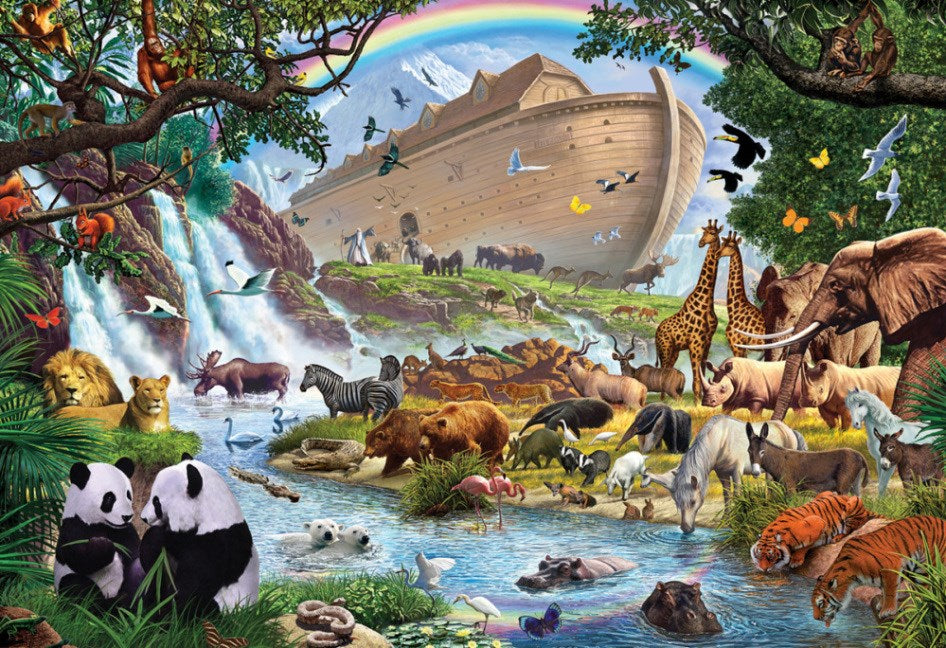 Jigsaw Puzzle-Noahs Ark (100 Pieces)