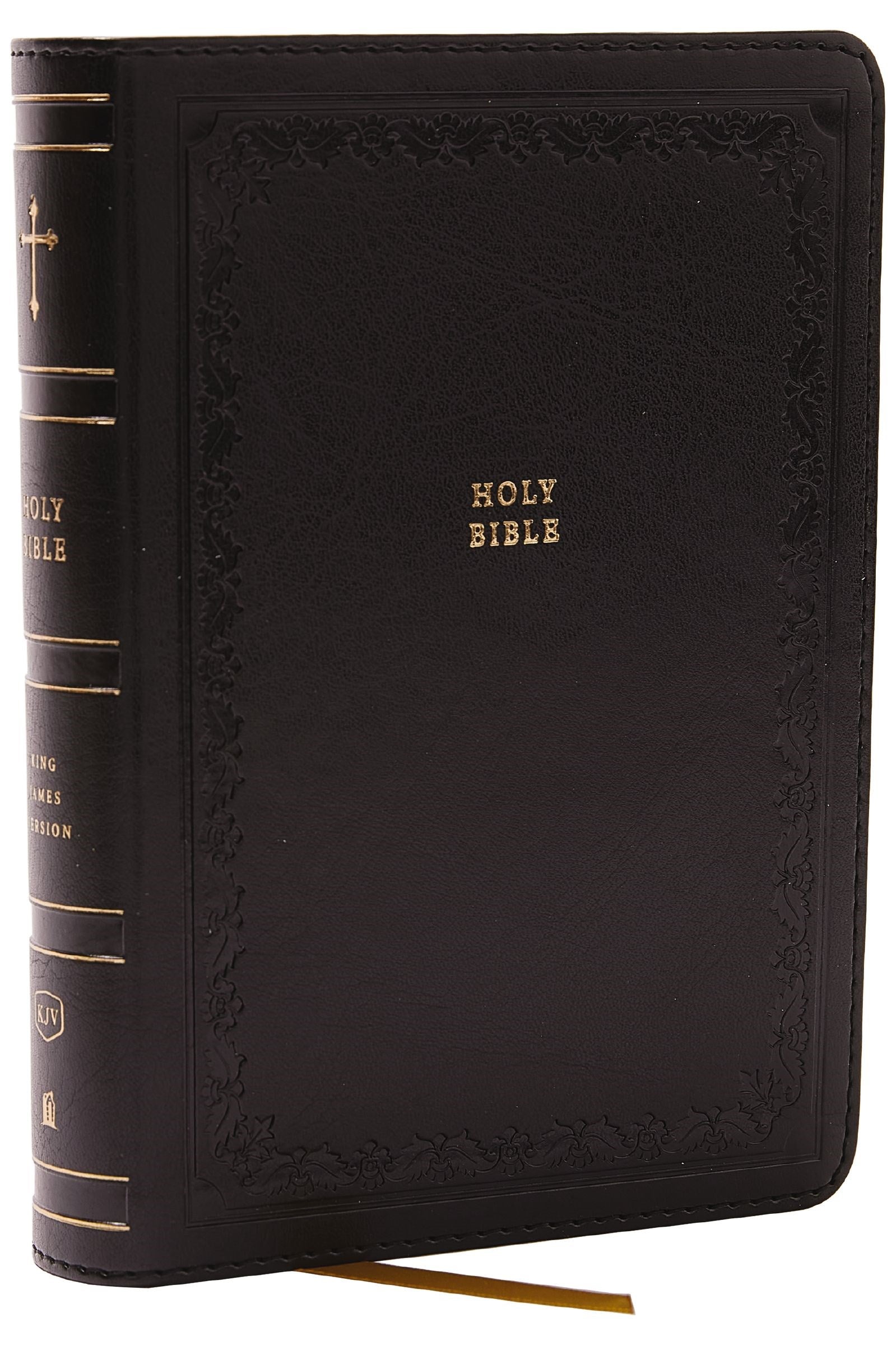 Seed of Abraham Christian Bookstore - (In)Courage - KJV Compact Reference Bible (Comfort Print)-Black Leathersoft