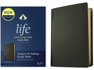 Seed of Abraham Christian Bookstore - (In)Courage - KJV Life Application Study Bible (Third Edition)-RL-Black Genuine Leather