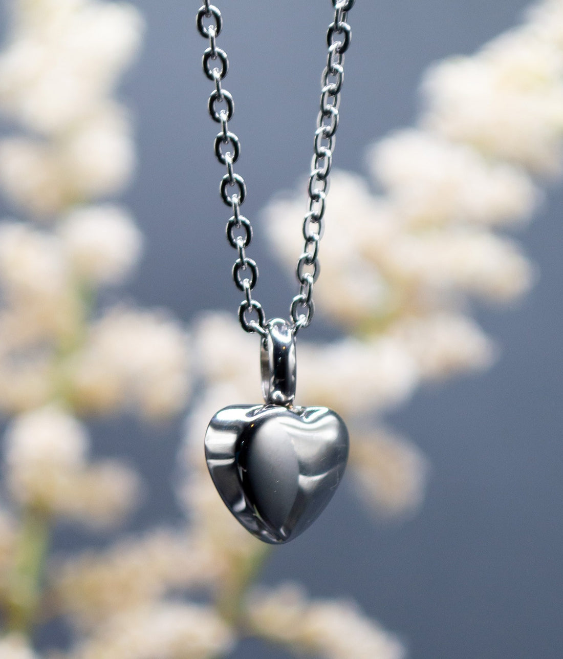 Necklace-Eden Merry-Small Silver Urn (20&quot;)