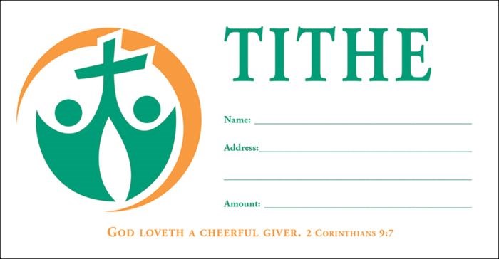 Seed of Abraham Christian Bookstore - (In)Courage - Offering Envelope-Tithe: God Loveth A Cheerful Giver (2 Corinthians 9:7) (Pack Of 100)