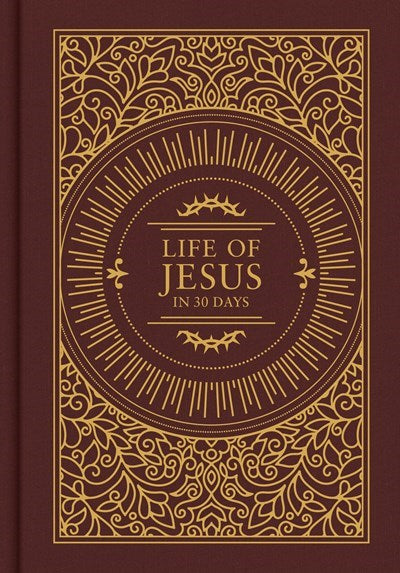 Seed of Abraham Christian Bookstore - (In)Courage - CSB The Life of Jesus In 30 Days-Burgundy Cloth Over Board