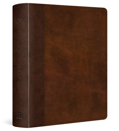 Seed of Abraham Christian Bookstore - ESV Journaling Study Bible-Brown/Chestnut  Timeless Design TruTone
