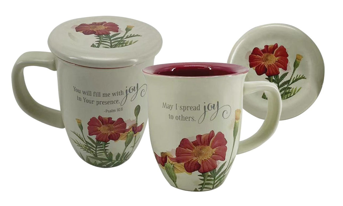 Mug w/Coaster-Fill Me With Joy (14 Oz)