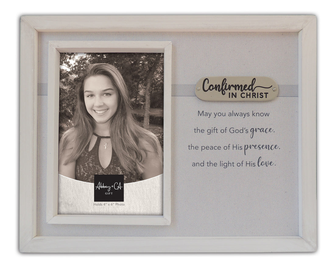 Frame-Confirmed In Christ (Holds 4 x 6 Photo)