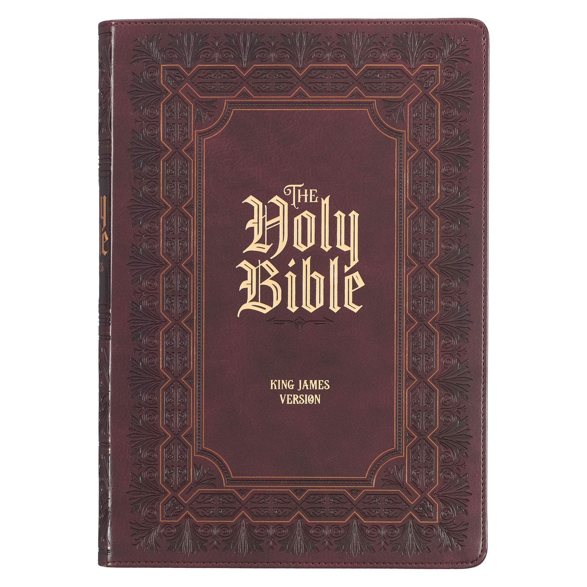 Seed of Abraham Christian Bookstore - (In)Courage - KJV Bible-Super Giant Print Faux Leather-Burgundy