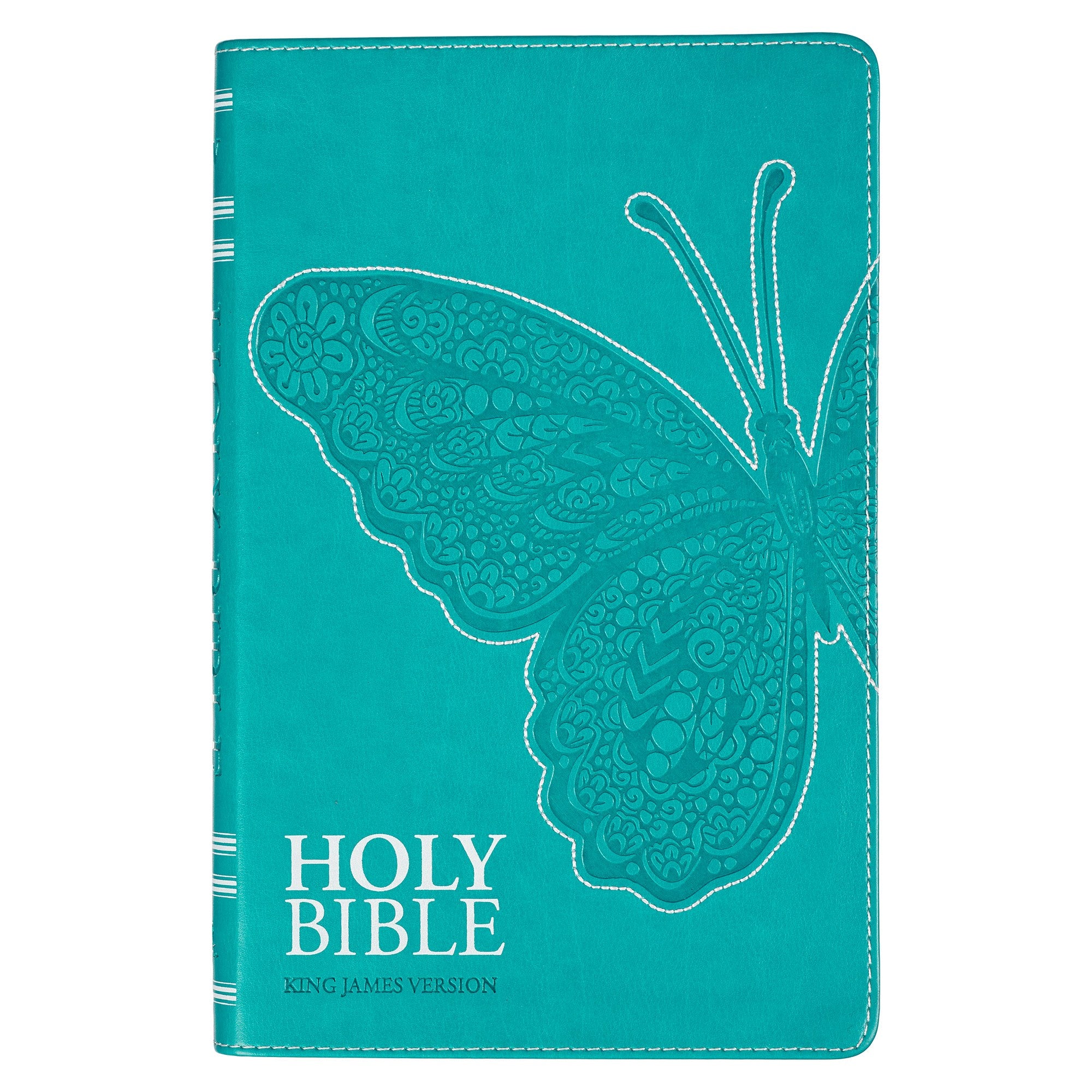 Seed of Abraham Christian Bookstore - (In)Courage - KJV Bible-Gift Edition Faux Leather-Teal