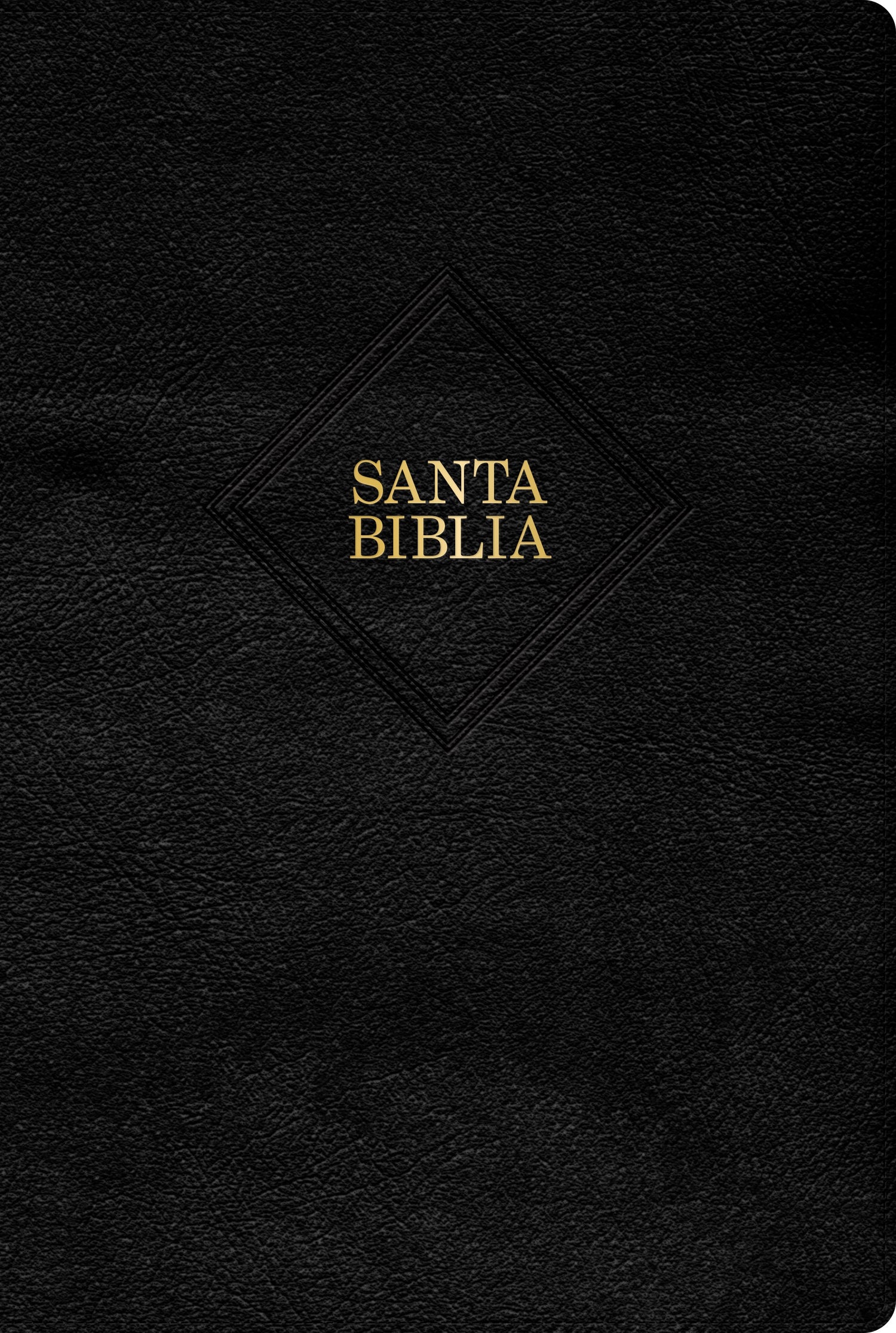 Span-RVR 1960 Giant Print Bible (Biblia Letra Gigante)-Black Bonded Leather