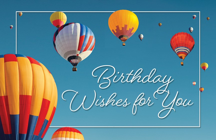 Seed of Abraham Christian Bookstore - (In)Courage - Postcard-Birthday Wishes For You (James 1:17) (Pack Of 25)