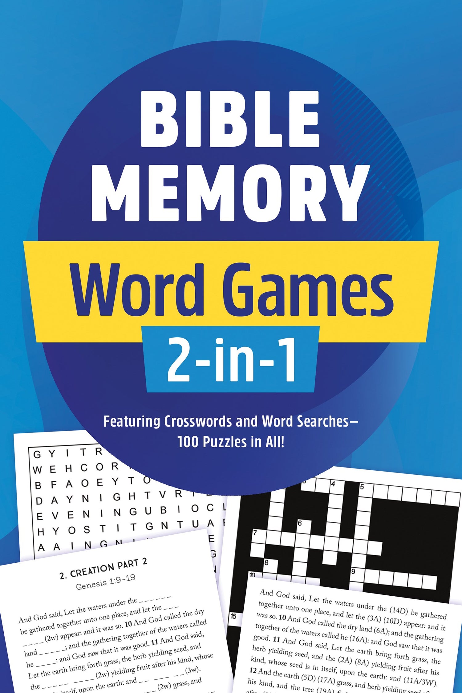 Bible Memory Word Games 2-In-1