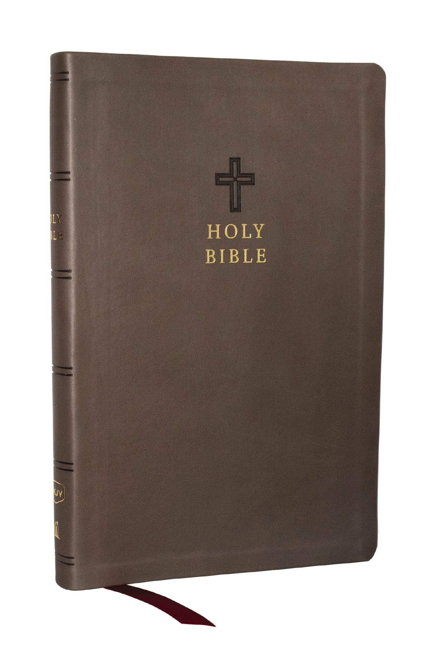 KJV Value Ultra Thinline Bible (Comfort Print)-Charcoal Leathersoft