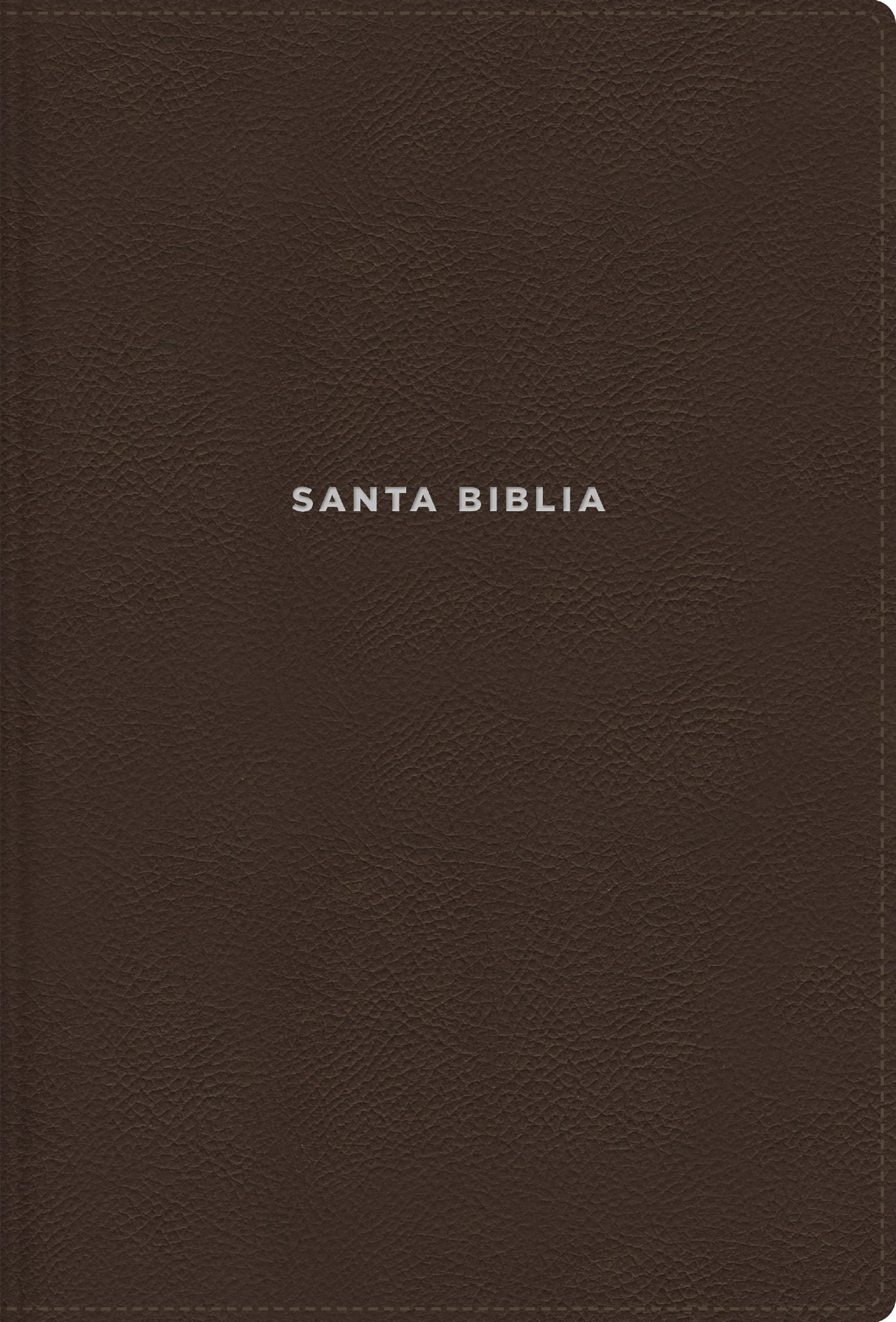 Span-NIV Study Bible/Large Print (Revised Text 2022) (Biblia de Estudio  Letra Grande)-Brown Leathersoft
