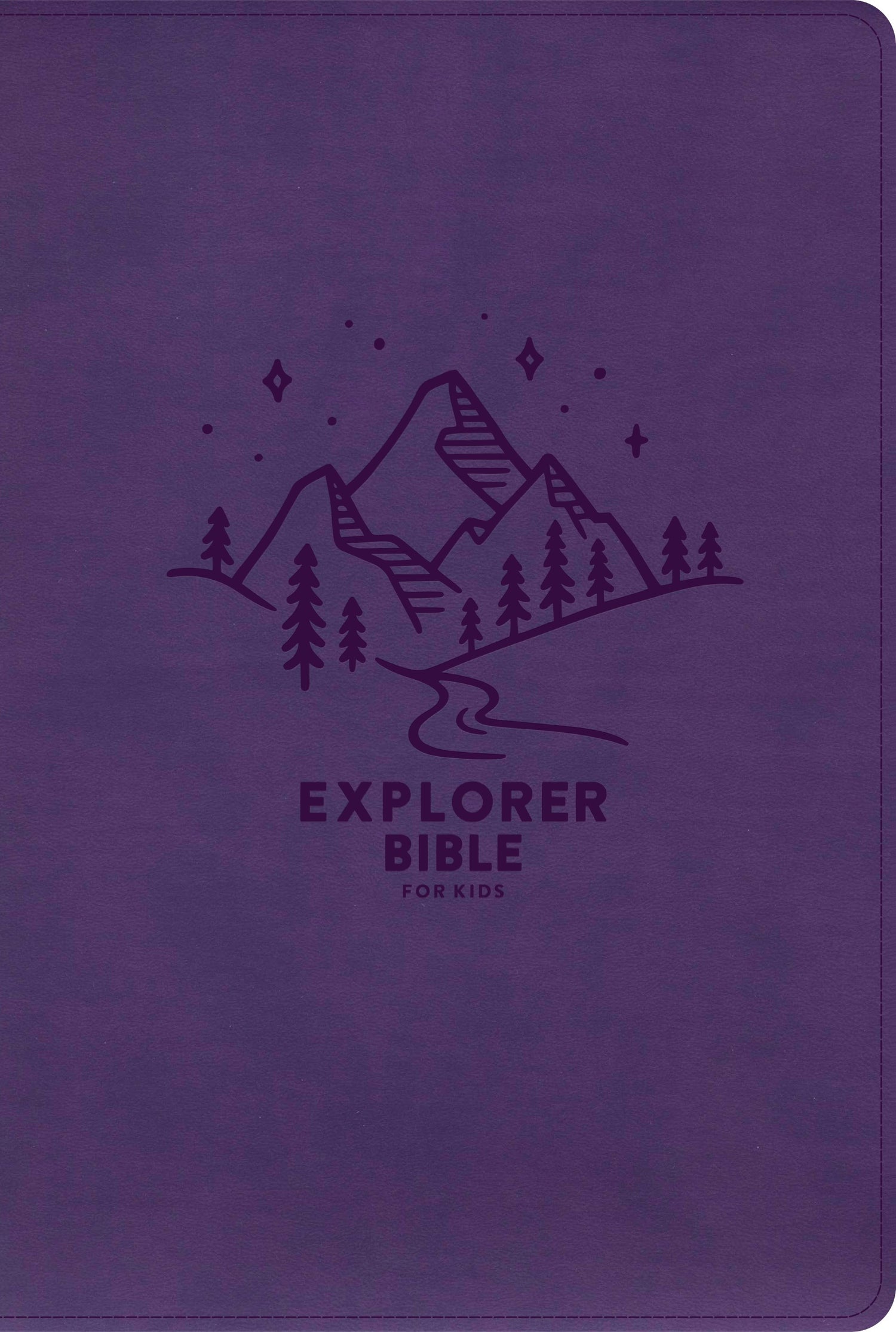 KJV Explorer Bible For Kids-Purple LeatherTouch Indexed