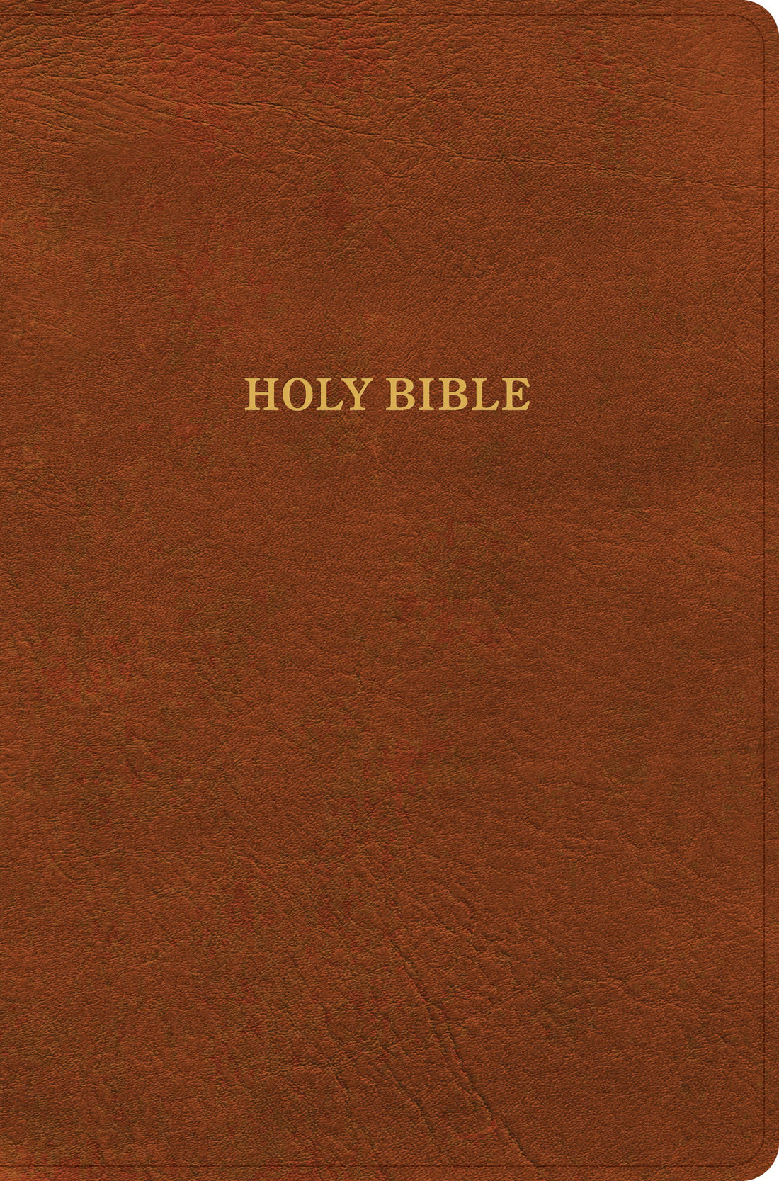 KJV Giant Print Reference Bible-Burnt Sienna LeatherTouch Indexed