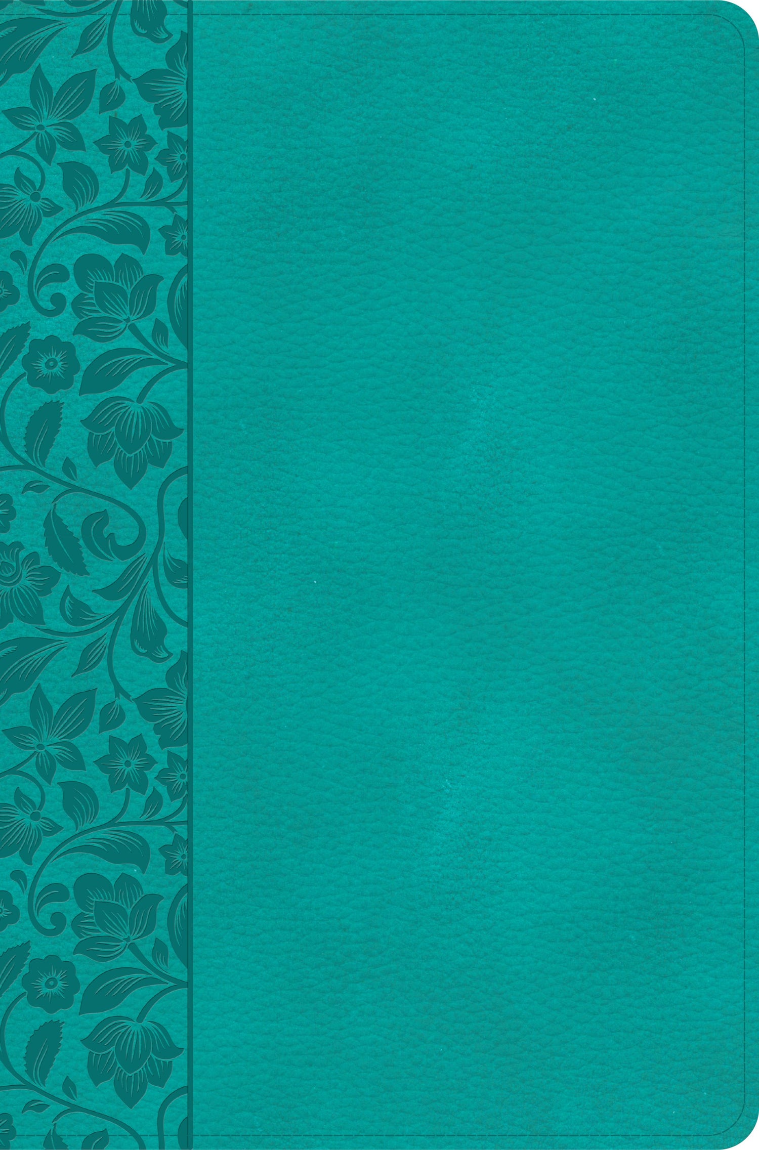 KJV Giant Print Reference Bible-Teal LeatherTouch Indexed