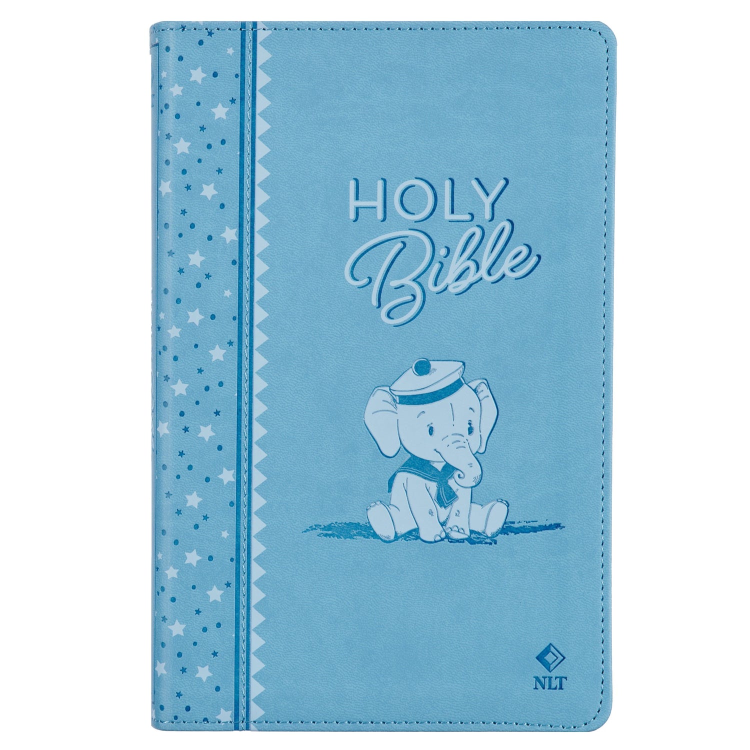 Bible NLT For Infants-Faux Leather-Blue