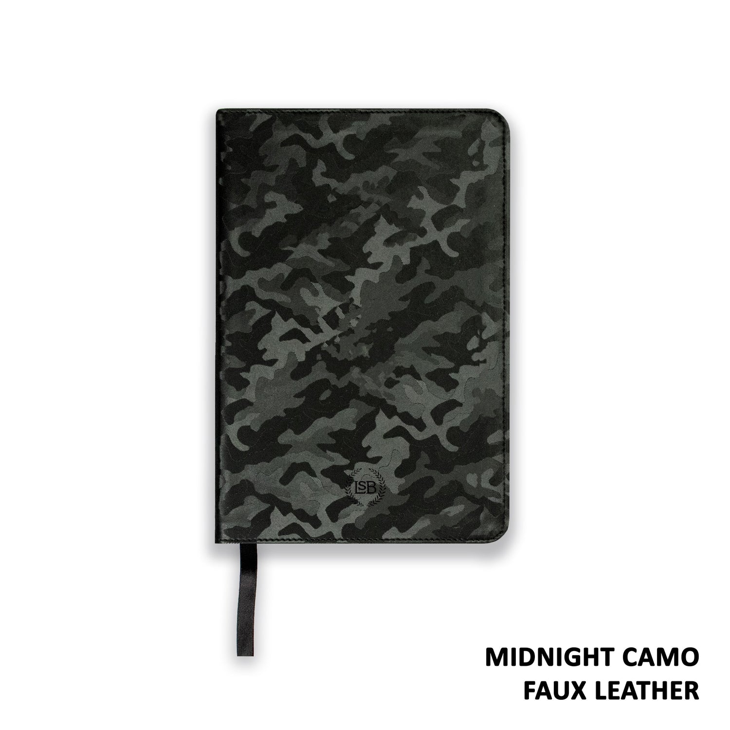 Legacy Standard Bible  Compact Edition  Paste-Down Midnight Camo Faux Leather (LSB)