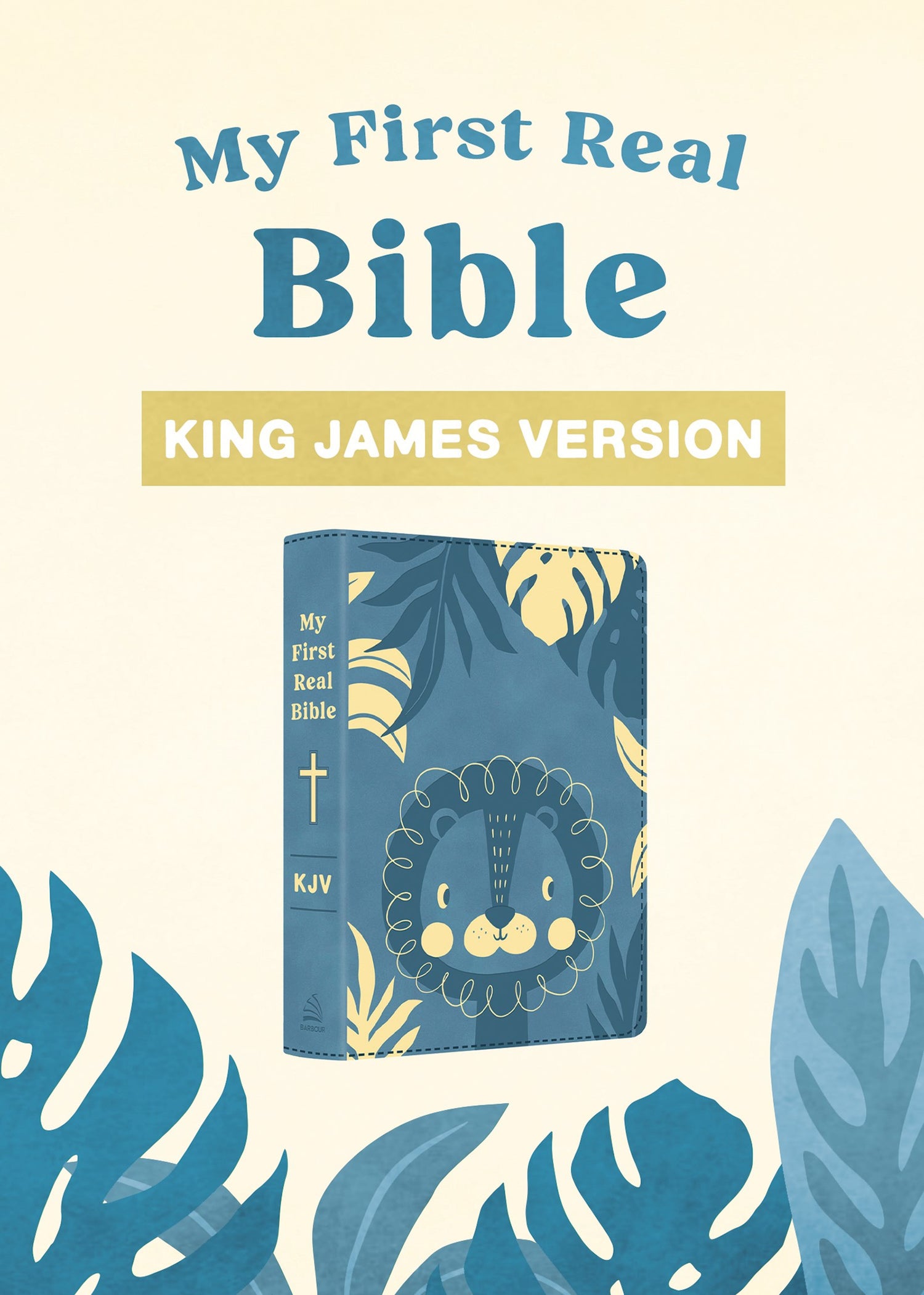 KJV My First Real Bible (Boys Cover)-Blue DiCarta