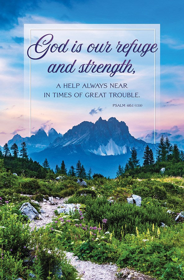 Bulletin-God Of Peace (Funeral) (Romans 15:33) (Pack Of 100)