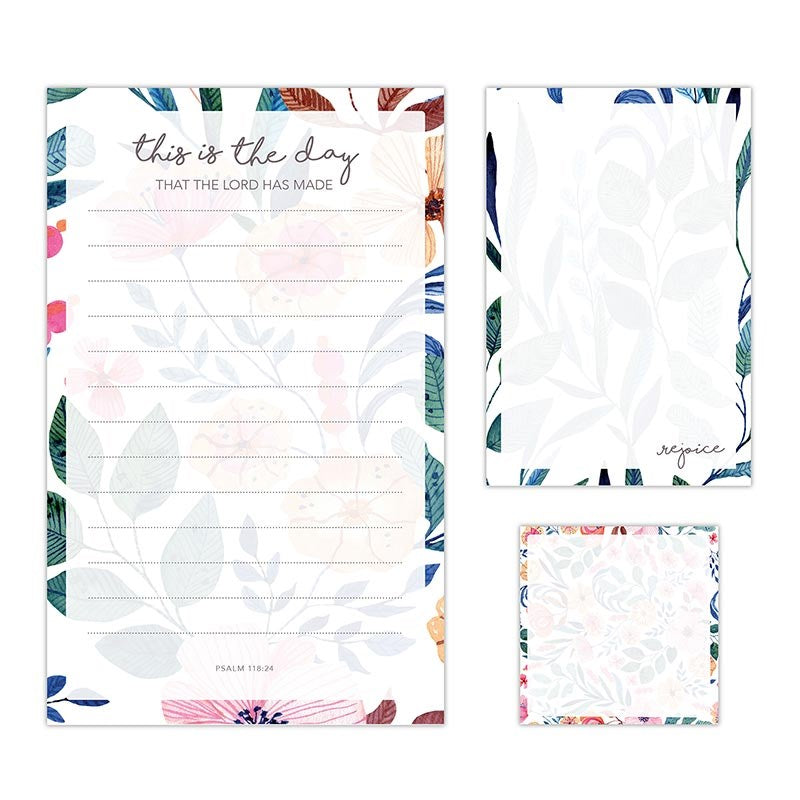 Notepad Set-Rejoice &amp; Be Glad